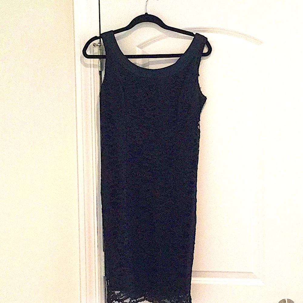 Cachet Black lace dress Size 10